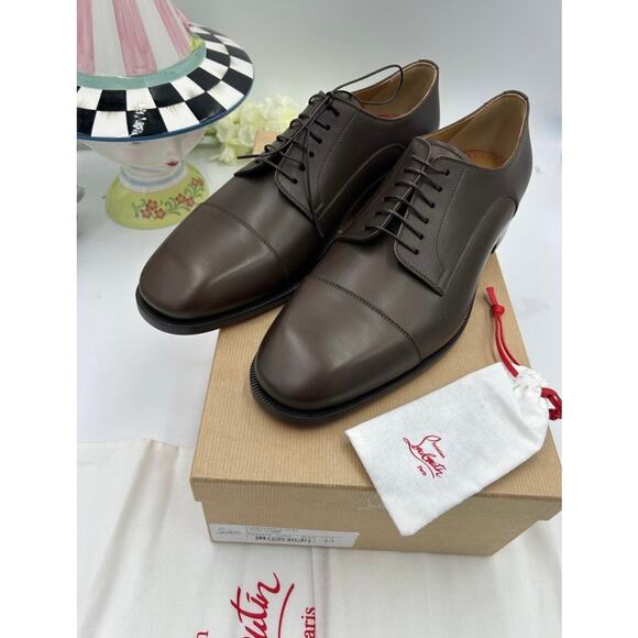 Men\'s Christian Louboutin CORTOMALE lace up Oxford size 43 made in Italy main image 10